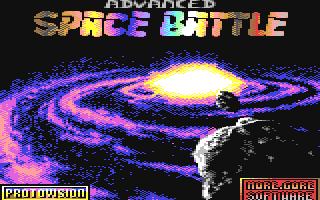 Advanced Space Battle (Homebrew) — Title screen